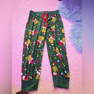 grinch christmas pants